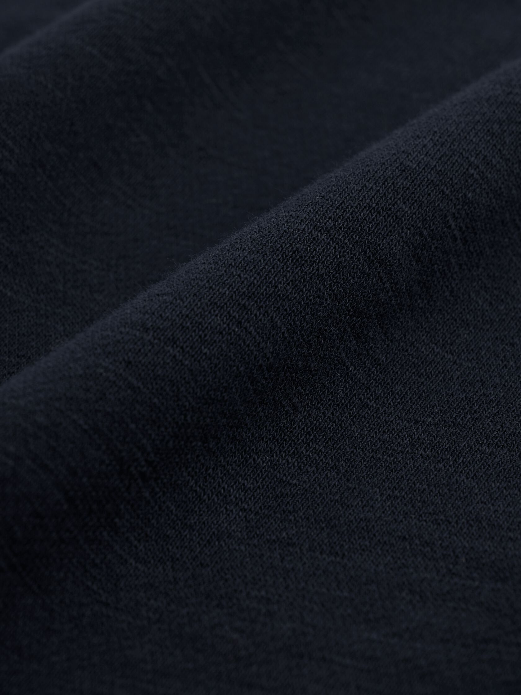 Garment-Dyed Organic Cotton Terry High Neck Top