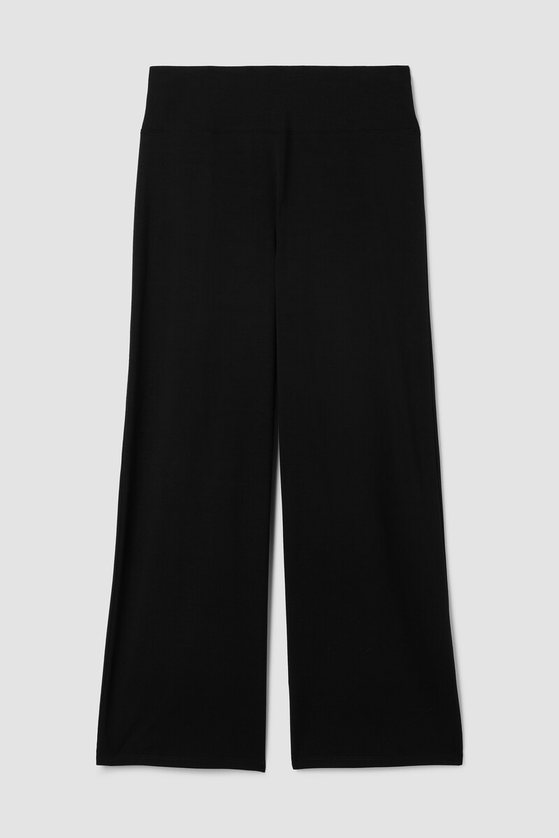 Stretch Jersey Knit Wide-Leg Pant Stretch Jersey Knit Wide-Leg Pant