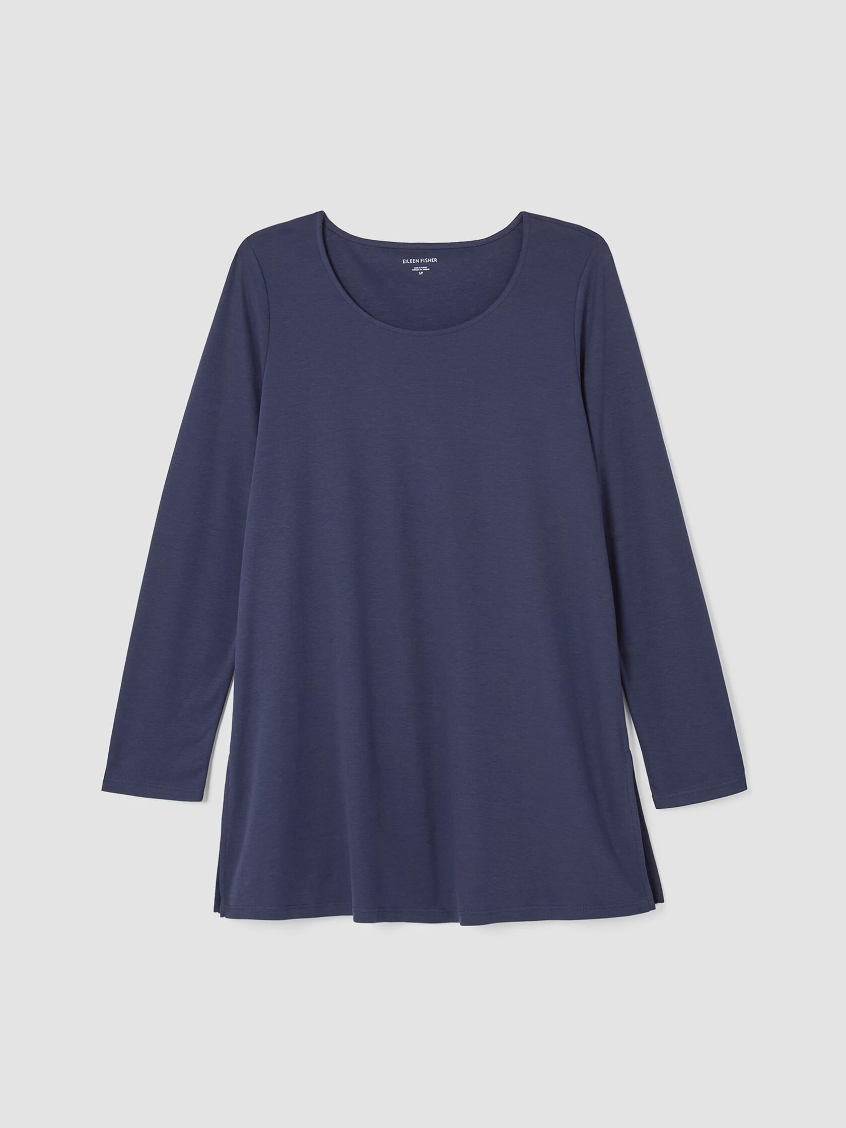 Organic Cotton Interlock Long Sleep Top