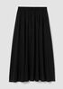 Silk Crepe de Chine Circle Skirt