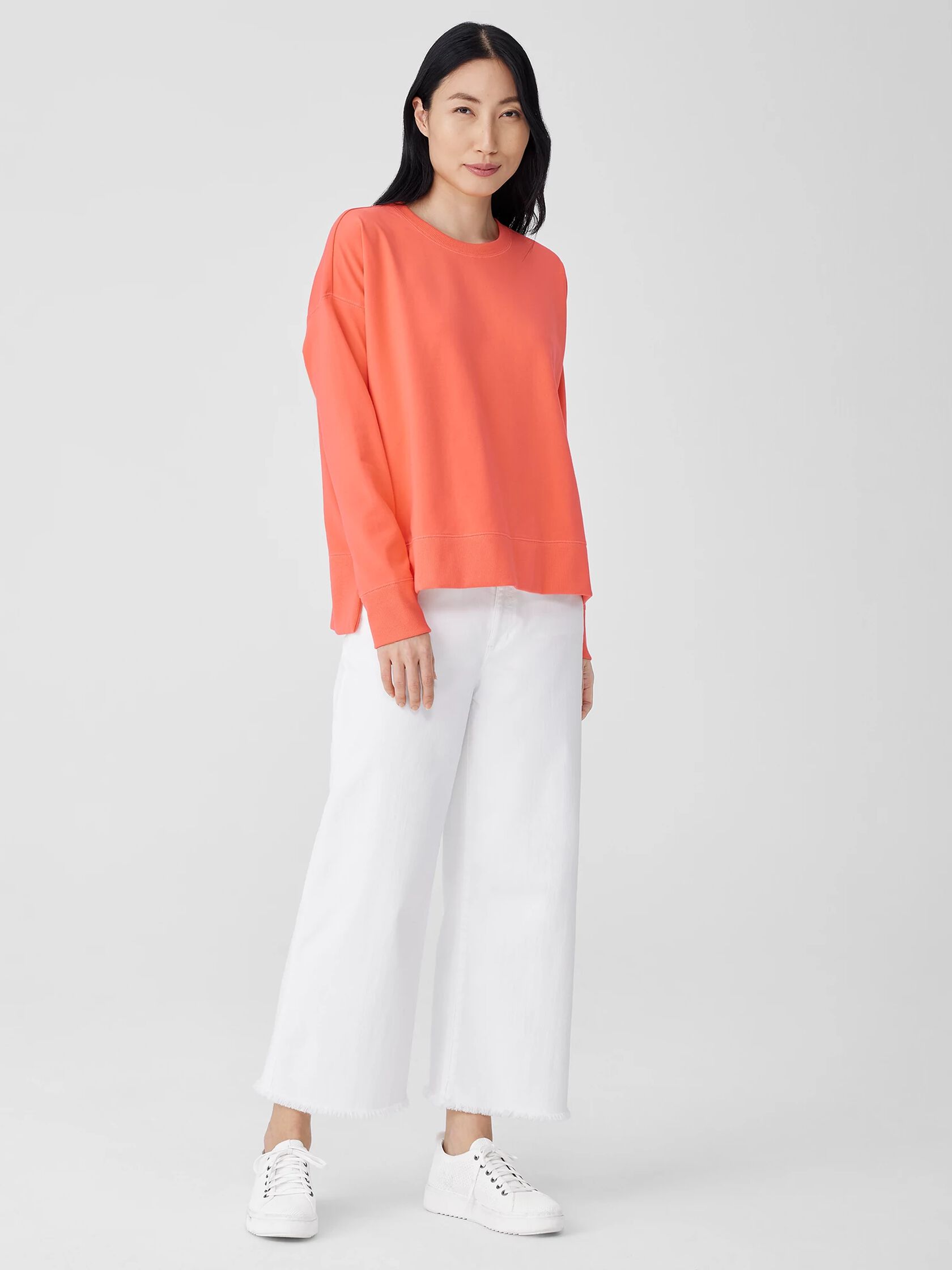 Pima Cotton Stretch Jersey Box-Top