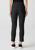 Washable Stretch Crepe Pant with Slits