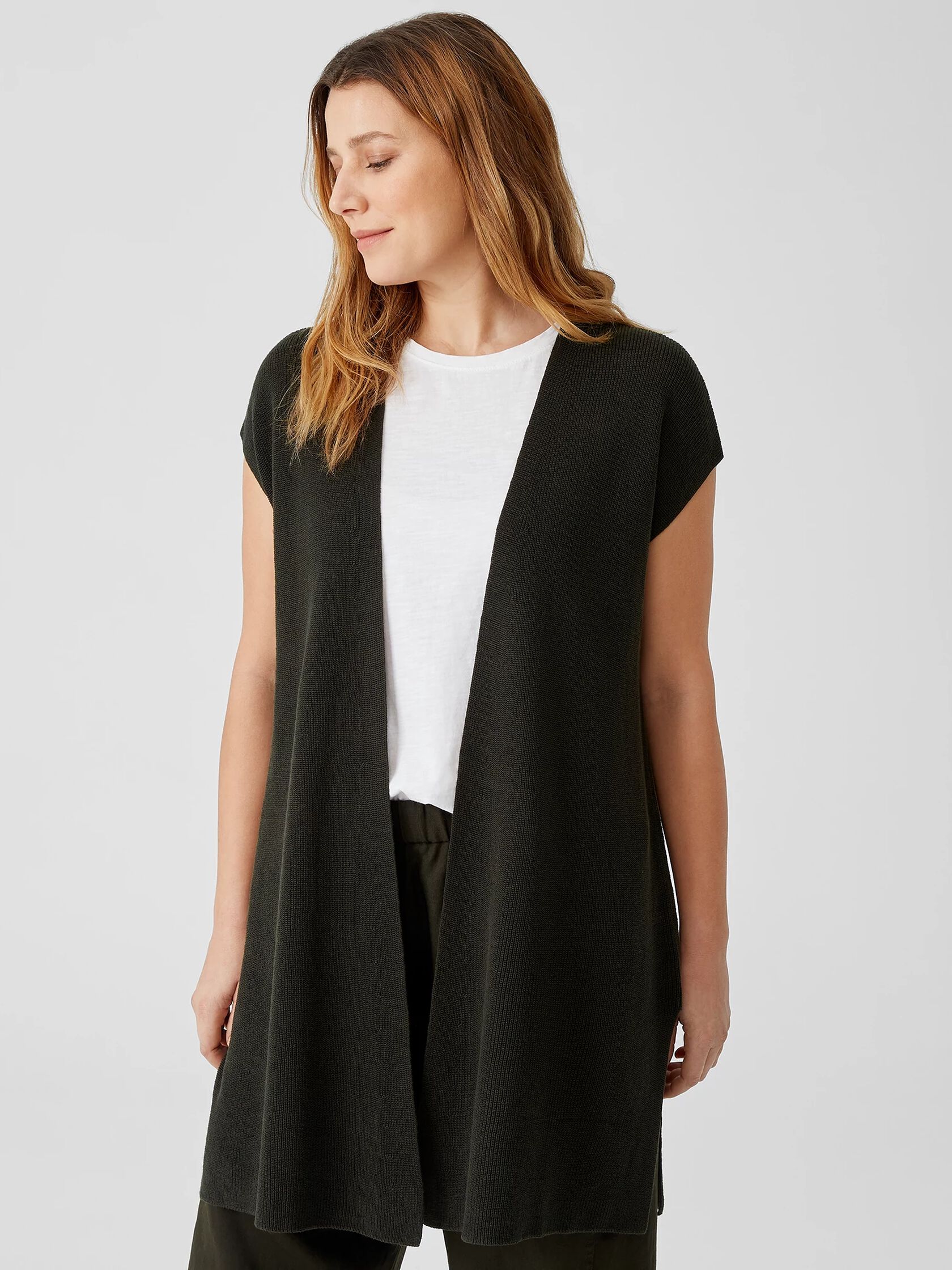 Organic Linen Cotton Vest