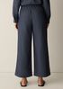 Airy Organic Cotton Twill Wide-Leg Pant