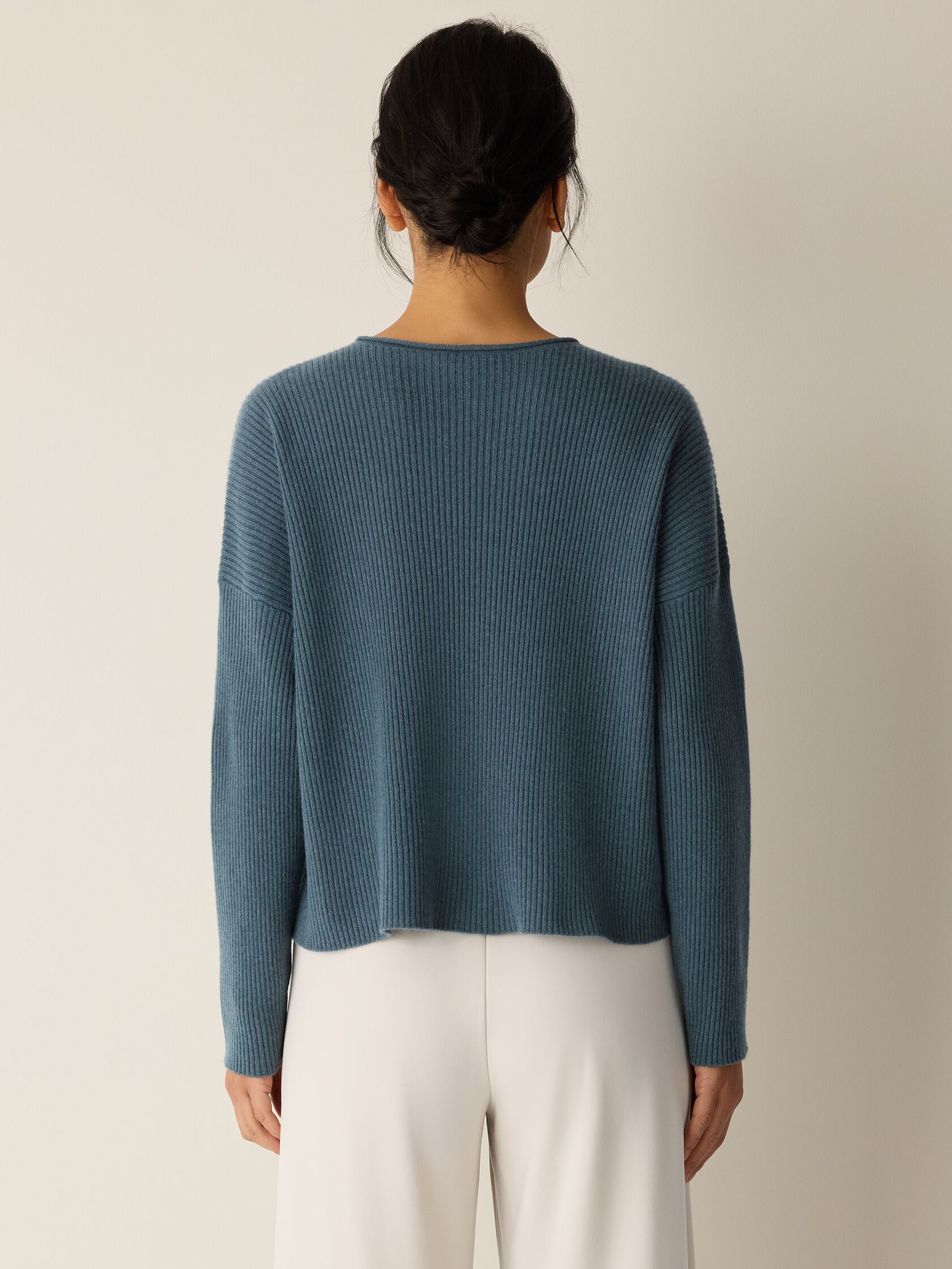 Italian Cashmere Crew Neck Top