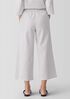 Organic Cotton Ripple Wide-Leg Pant