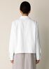 Slubby Organic Cotton Linen Classic Collar Jacket
