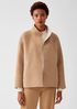 Doubleface Wool Cashmere Boxy Coat