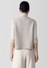 Lightweight Boiled Wool Vest in Regenerative Wool