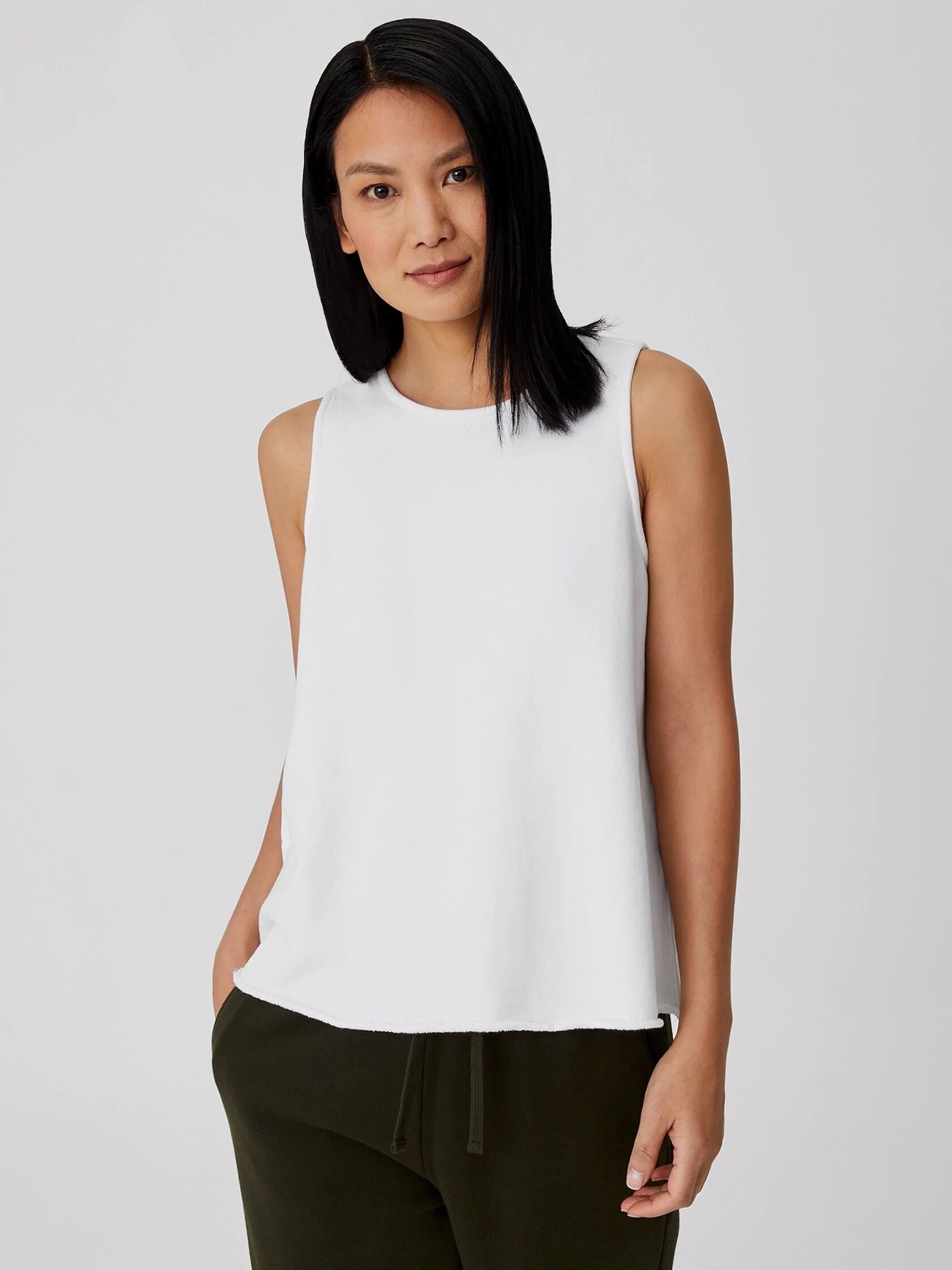 Organic Cotton French Terry Tank