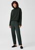 Washable Flex Ponte Slouchy Pant