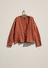 Renew Mohair Plush Melange Cropped Cardigan, XL