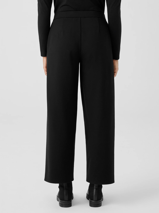 Washable Flex Ponte Wide-Leg Pant