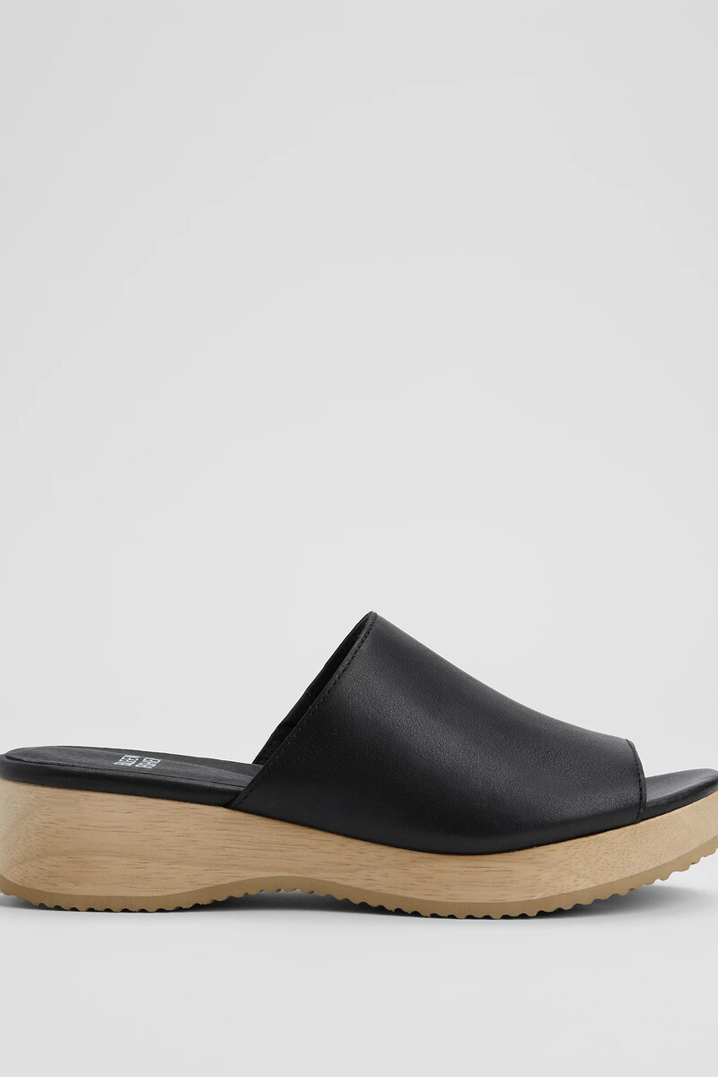 Novel Leather Wedge Sandal Novel Leather Wedge Sandal