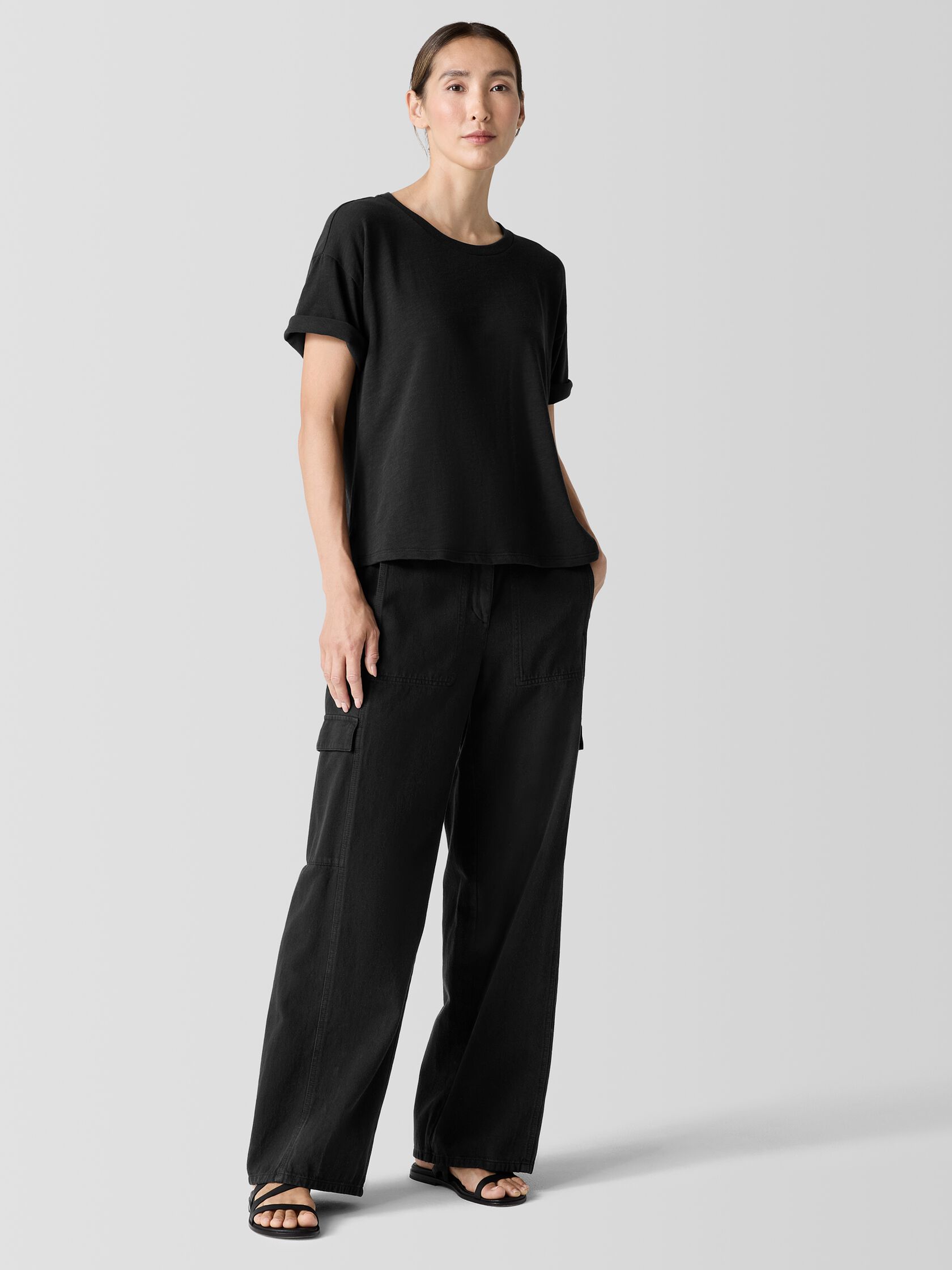 Cozy Organic Cotton Slub Tee
