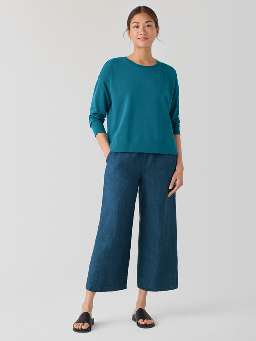 Pima Cotton Stretch Jersey Box-Top