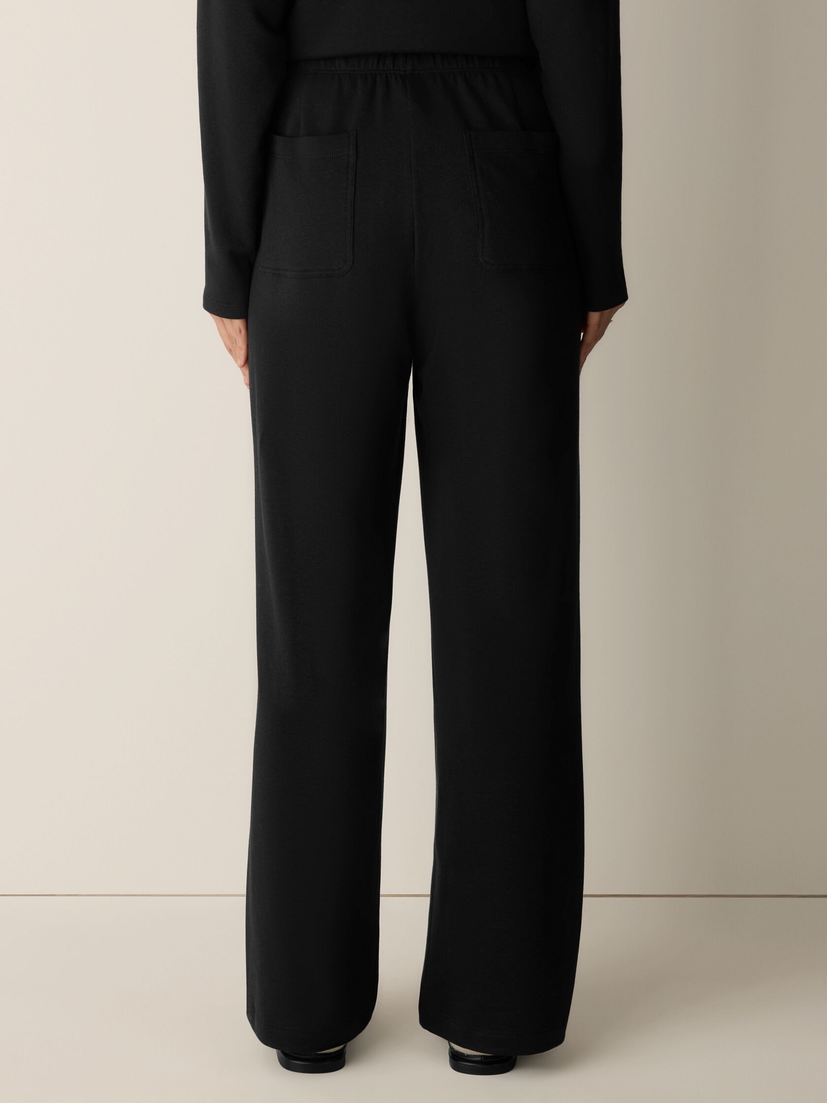 Cozy Brushed Terry Hug&nbsp;Straight Pant