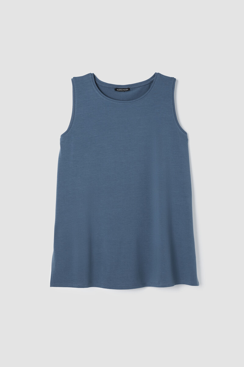 Stretch Jersey Knit Long Tank Stretch Jersey Knit Long Tank