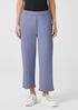 Organic Cotton French Terry Straight Pant