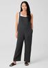 Garment-Dyed Organic Linen Overalls