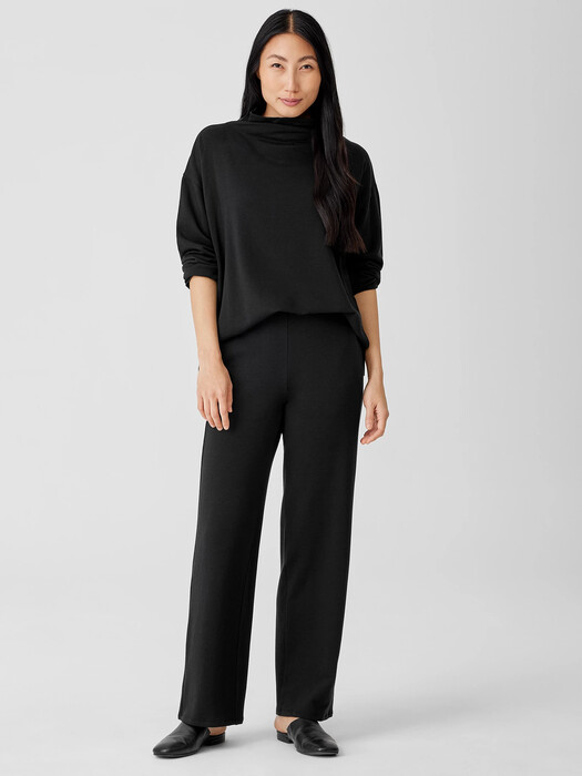 Cozy Brushed Terry Hug Straight Pant