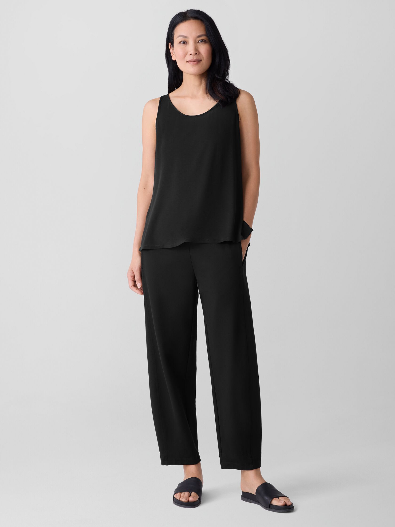 Fine Jersey Scoop Neck Tank