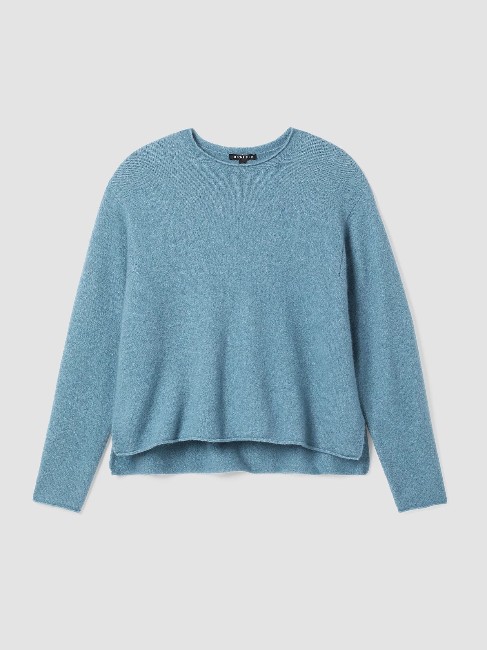 Cashmere Silk Bliss Crew Neck Top