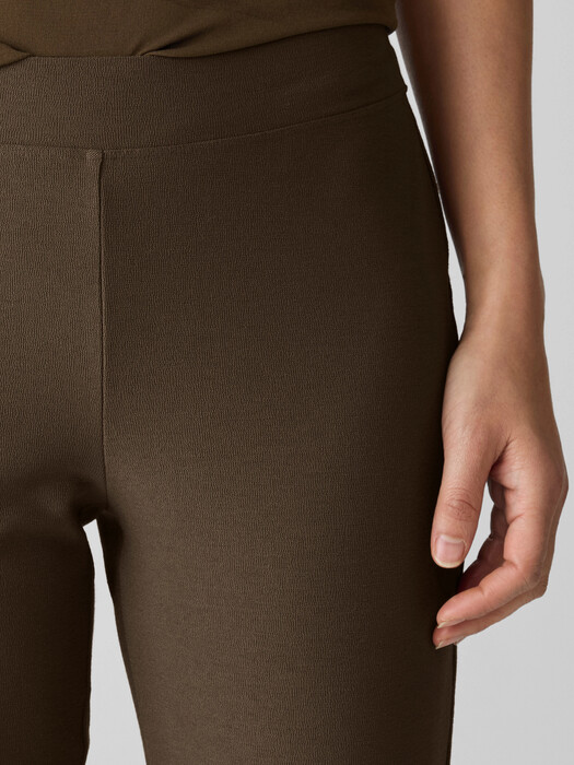 Washable Stretch Crepe Slim Pant