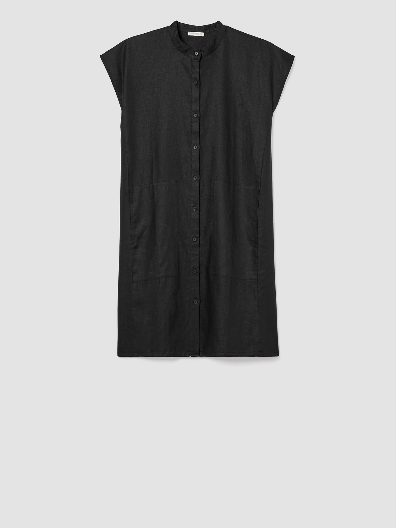 Organic Linen Shirtdress EILEEN FISHER