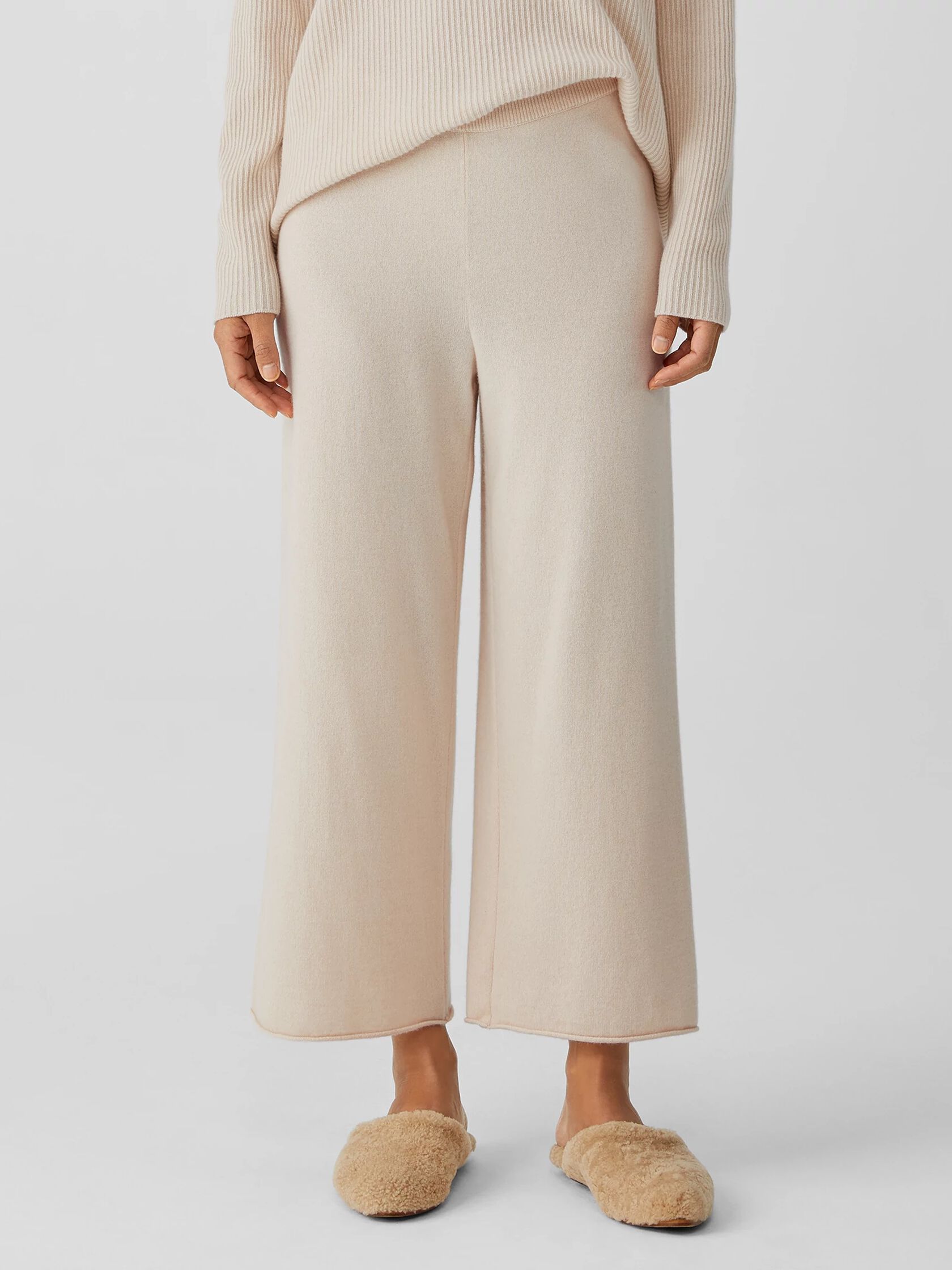 Italian Cashmere Straight Pant