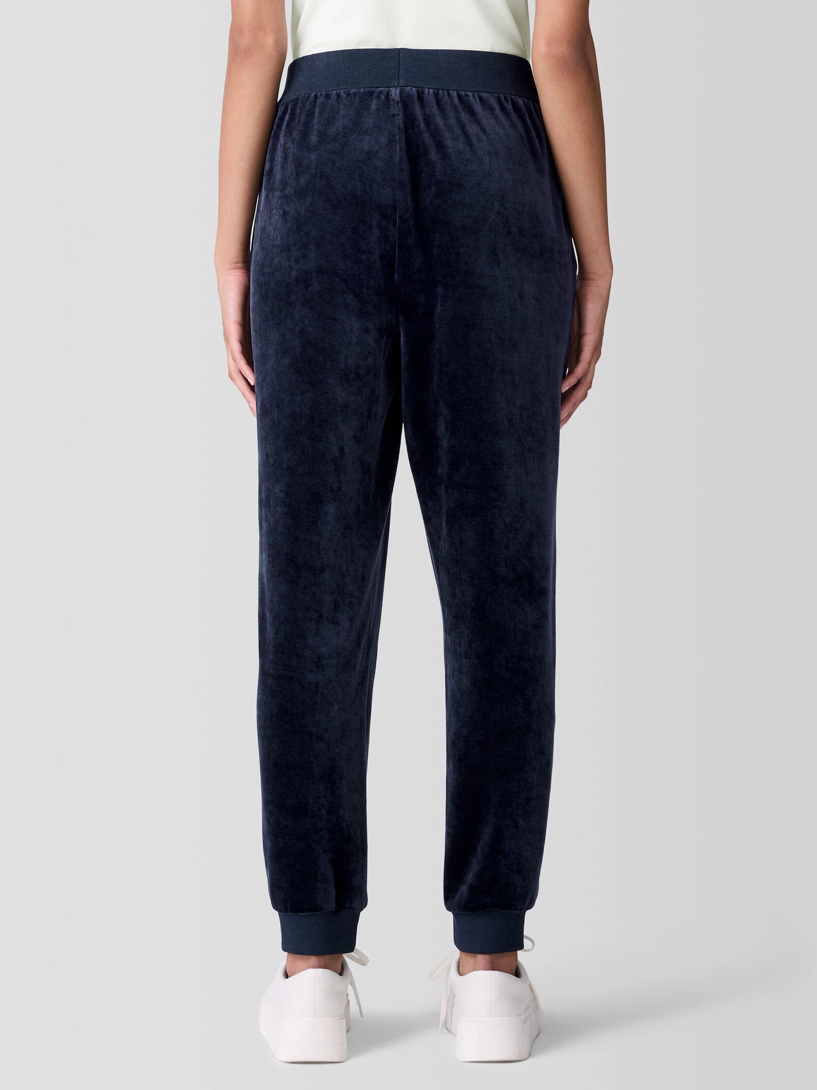 Cozy Velour Knit Jogger Pant