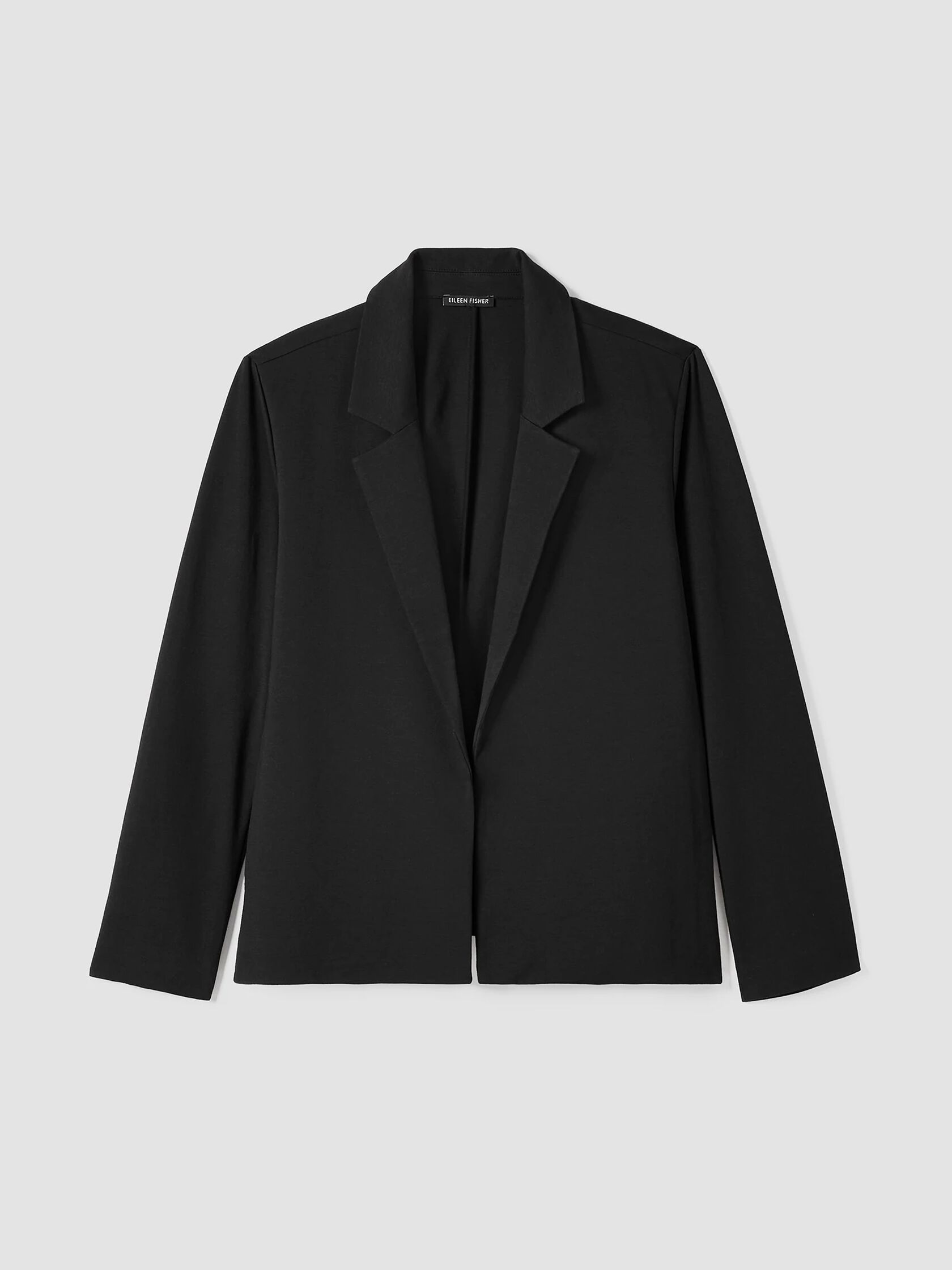 Cotton Blend Ponte Blazer