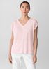 Organic Linen Jersey V-Neck Tee