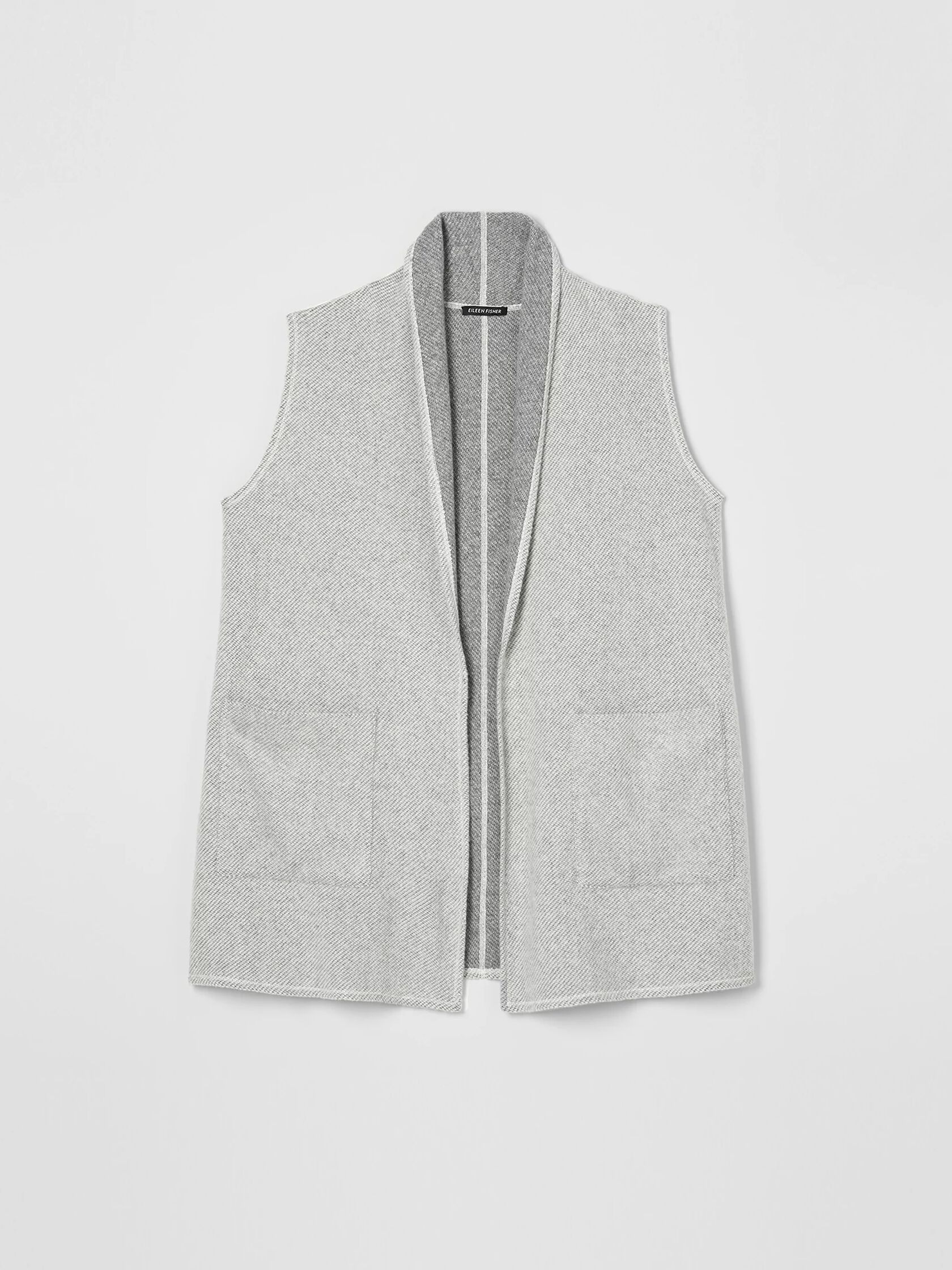 Organic Cotton Wool Fleece Reversible Vest