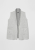 Organic Cotton Wool Fleece Reversible Vest