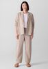 Garment-Dyed Utility Cotton Blazer
