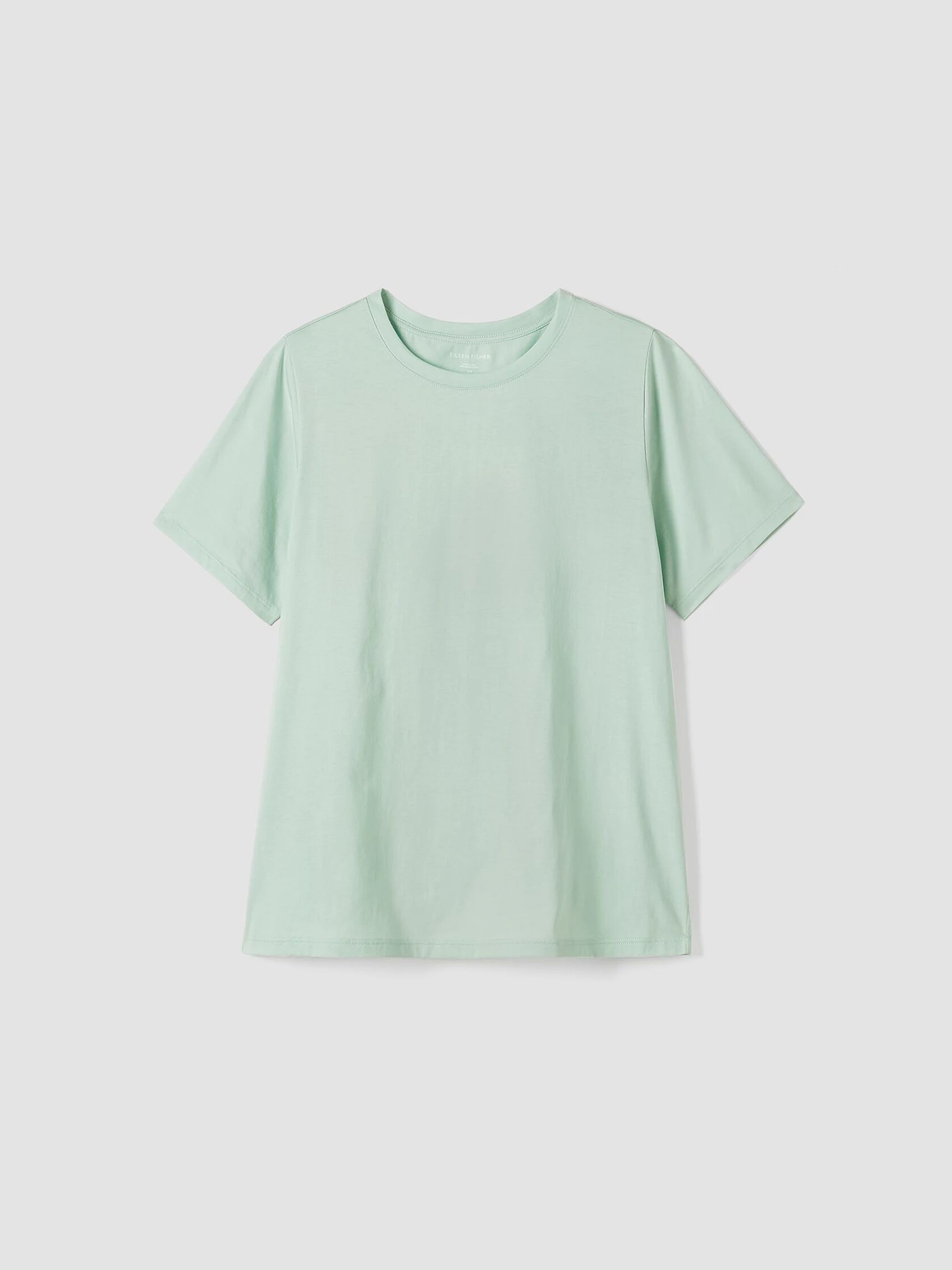 Organic Pima Cotton Jersey Round Neck Tee