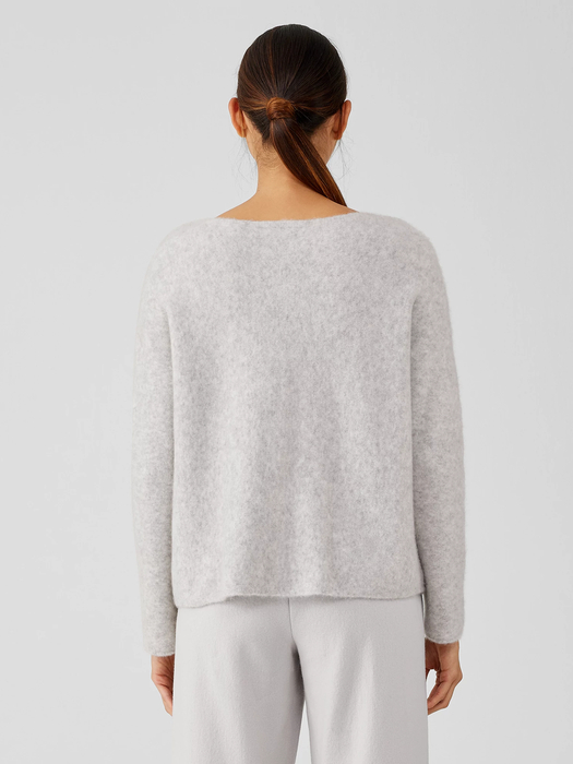 Cashmere Silk Bliss Boatneck Top