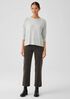 Organic Cotton Stretch Corduroy Straight Pant
