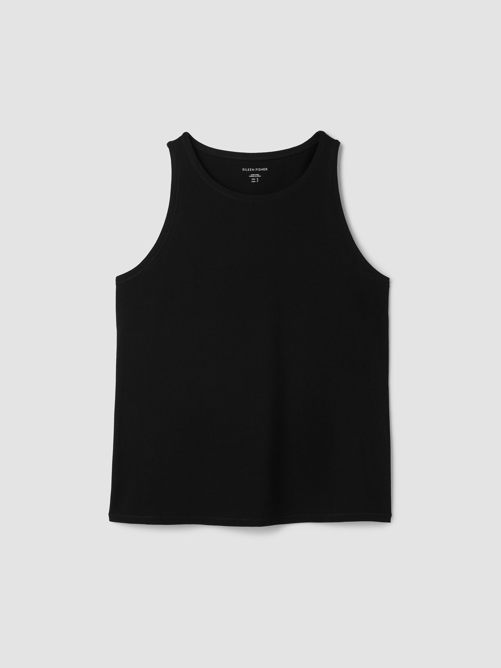 Pima Cotton Stretch Jersey Slim Tank