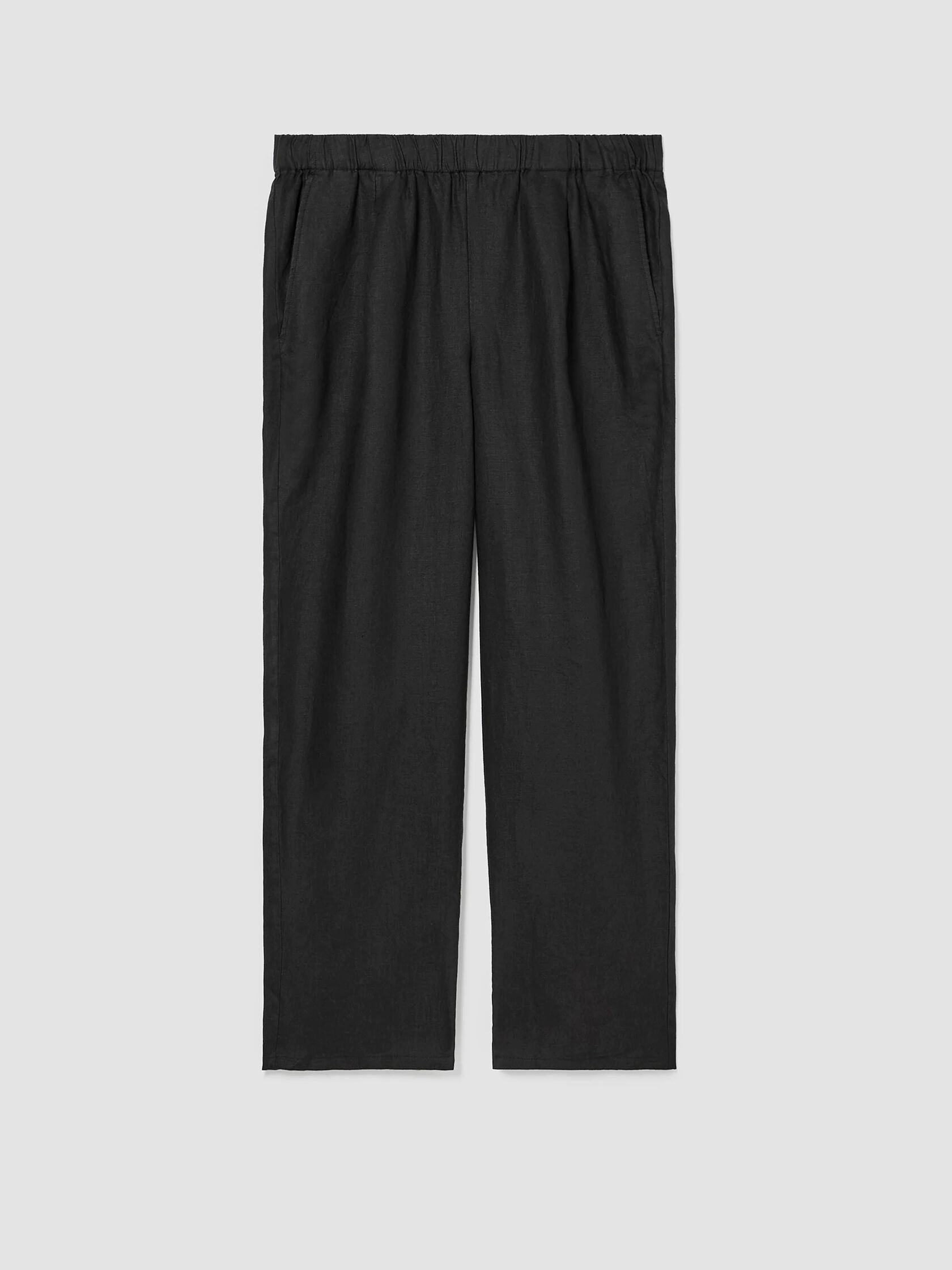 Organic Linen Straight Pant