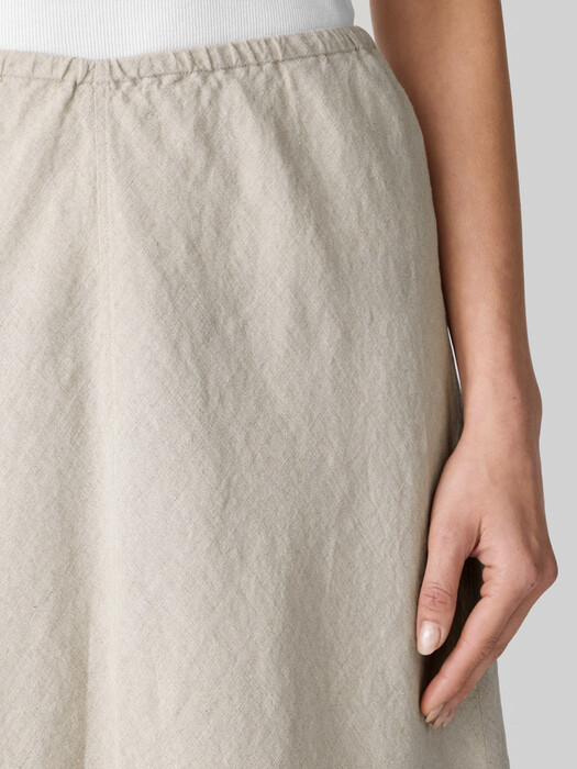 Organic Linen Bias Skirt