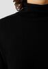 Italian Cashmere Turtleneck Long Top