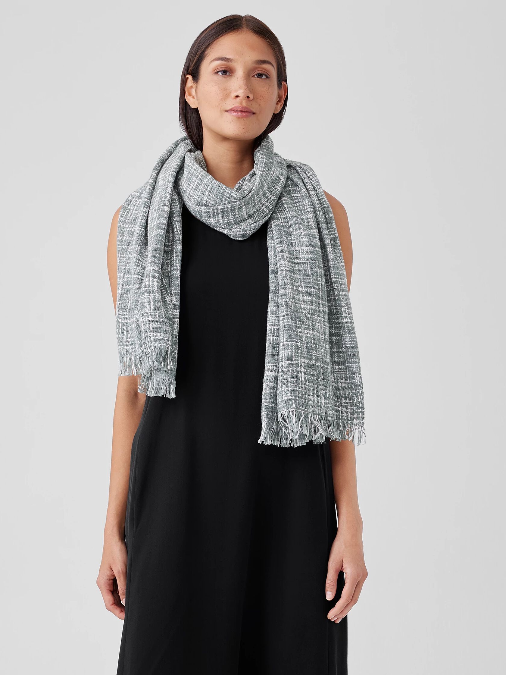 Handwoven Organic Cotton Scarf