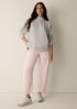 Garment-Dyed Organic Cotton Terry High Neck Top
