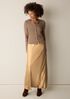 Heavyweight Silk Charmeuse Bias Skirt