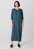 Stretch Jersey Knit Oval Dress