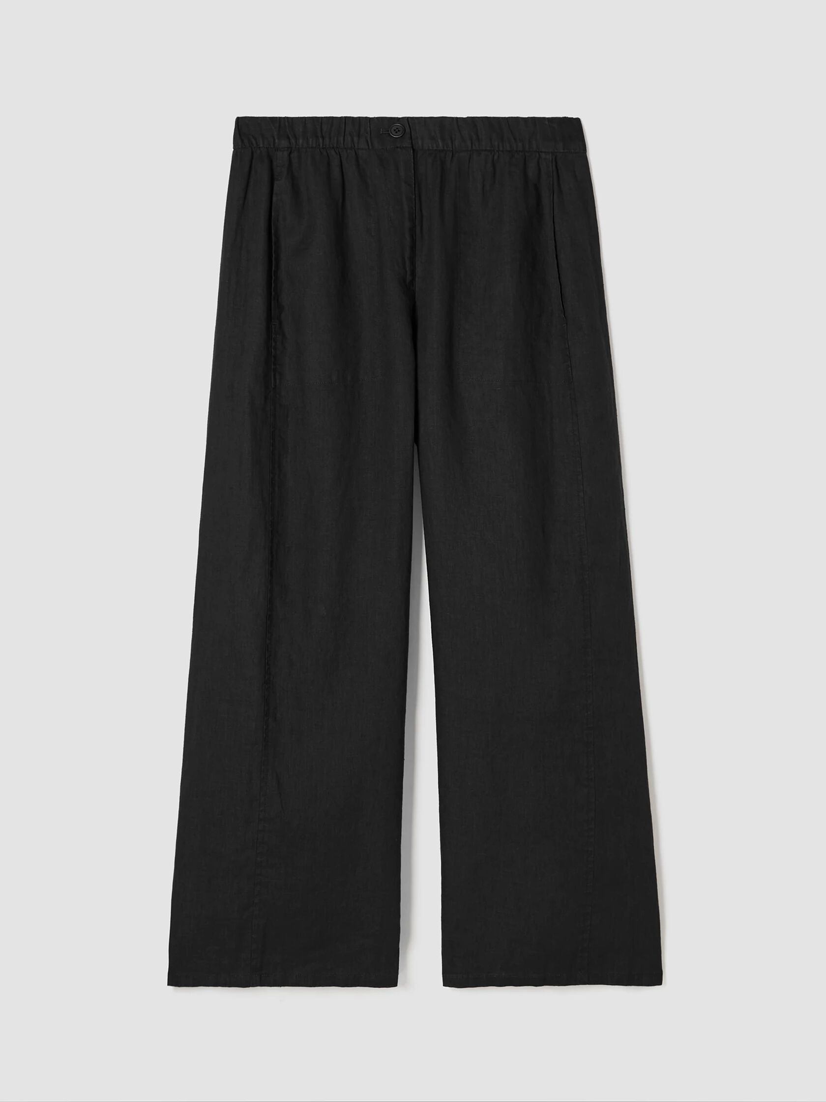 Organic Linen Wide Trouser Pant