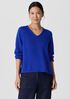 Peruvian Cotton Blend V-Neck Top