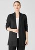 Organic Linen Long Blazer